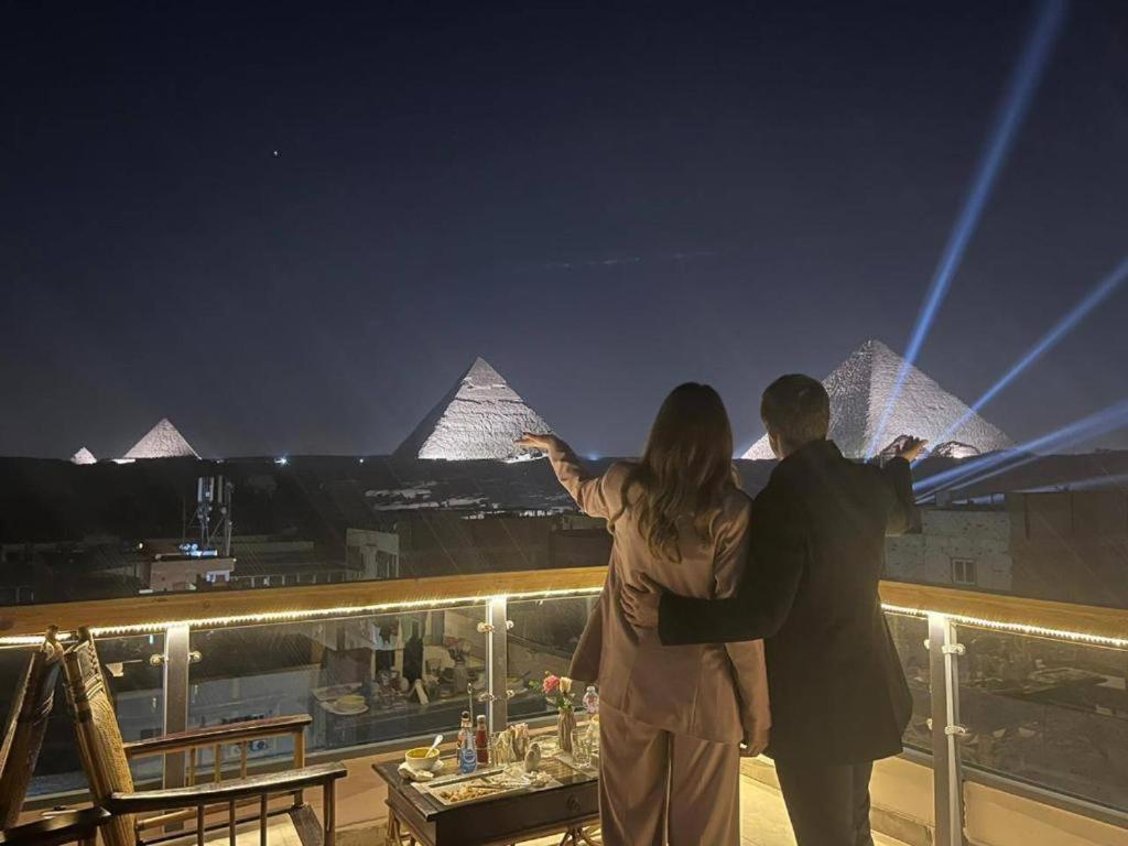 Pyramids Nun Inn Kafret el-Gabal Exteriér fotografie
